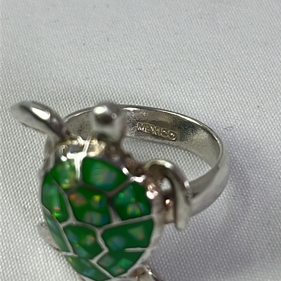 Turtle Ring. Adjustable. - Picture 5 of 6